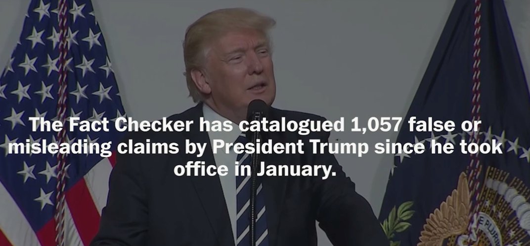 TheAuthorGuy's tweet photo. From the Washington Post. Things he's said to the American people that are NOT true. LIES. Stuff HE HAS SAID, recorded. Not just reported. https://t.co/D7eyt1hmpU