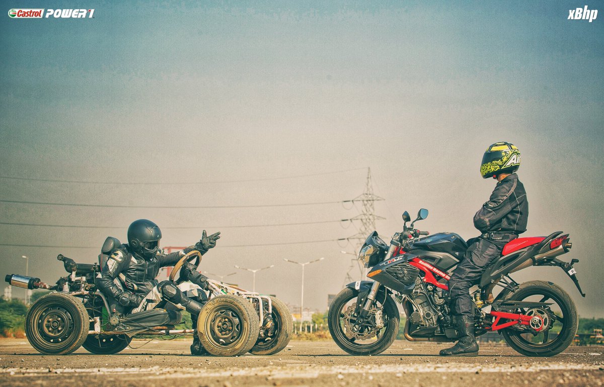 xBhp's tweet photo. If you ride like there's no tomorrow - there won't be. #RideSafe #RideLong #iTheBike #xBhp @castrolbiking @dskbenelliindia #TNT899 https://t.co/tPP2ycmwxC