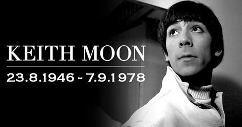 Happy Birthday - Keith Moon Born: August 23, 1946 