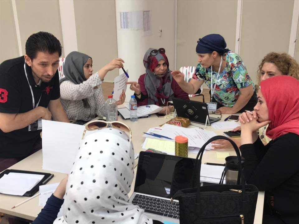 SwissIntl's tweet photo. Induction week: our new teachers are really busy!
#inductionweek #mysisd #mydubai #teachers #education https://t.co/or7yQz3API