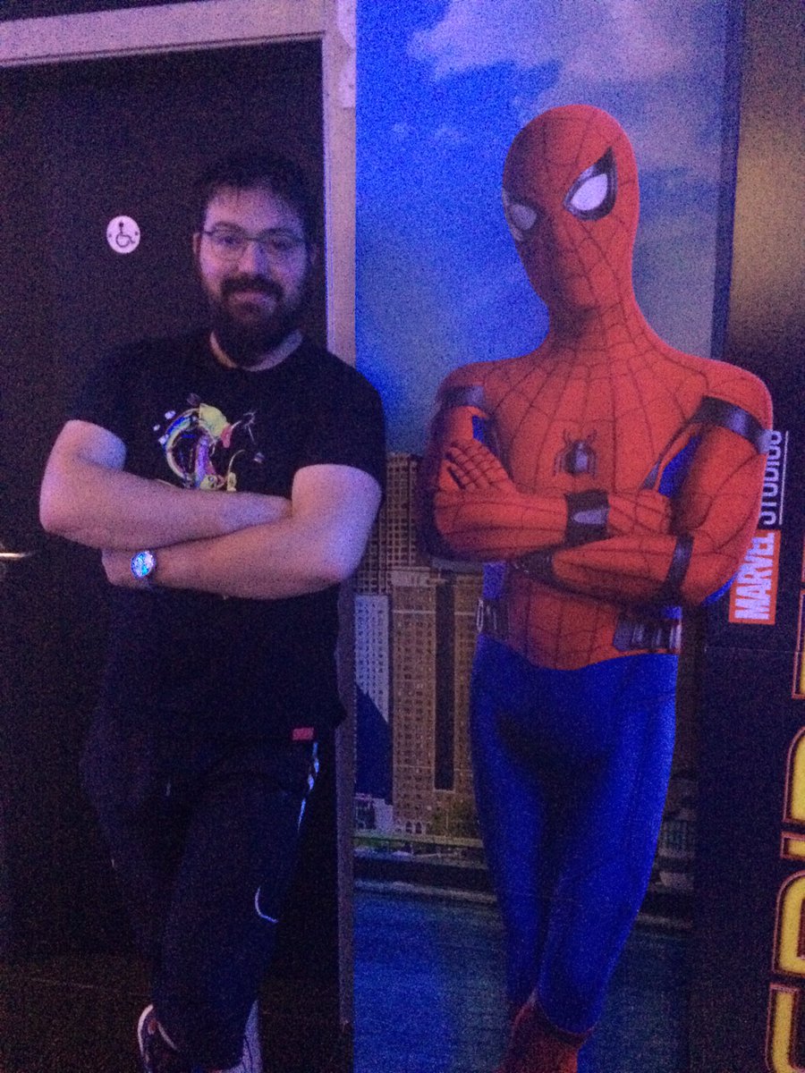 BelenMoreno's tweet photo. Ayer vimos #Spidermar Homecoming. Le pongo un 7. https://t.co/kRqNrm5yA6