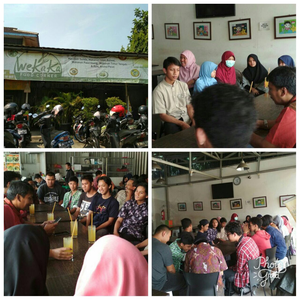 SAIBlessjkt's tweet photo. Kegiatan kemarin, belajar bisnis dari pemilik WeKaKa food court Wendi Isnandar. #cumadiSAIBless @msi_sai @SekolahAlamID https://t.co/wJeyIAOy9F