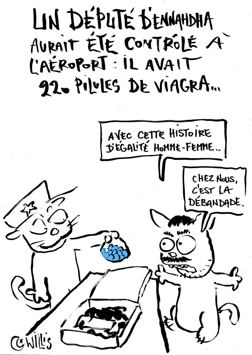 willisfromtunis's tweet photo. Un député en possession de pilules de viagra #Tunisie #impuissance #treya https://t.co/ttOFimjMwH
