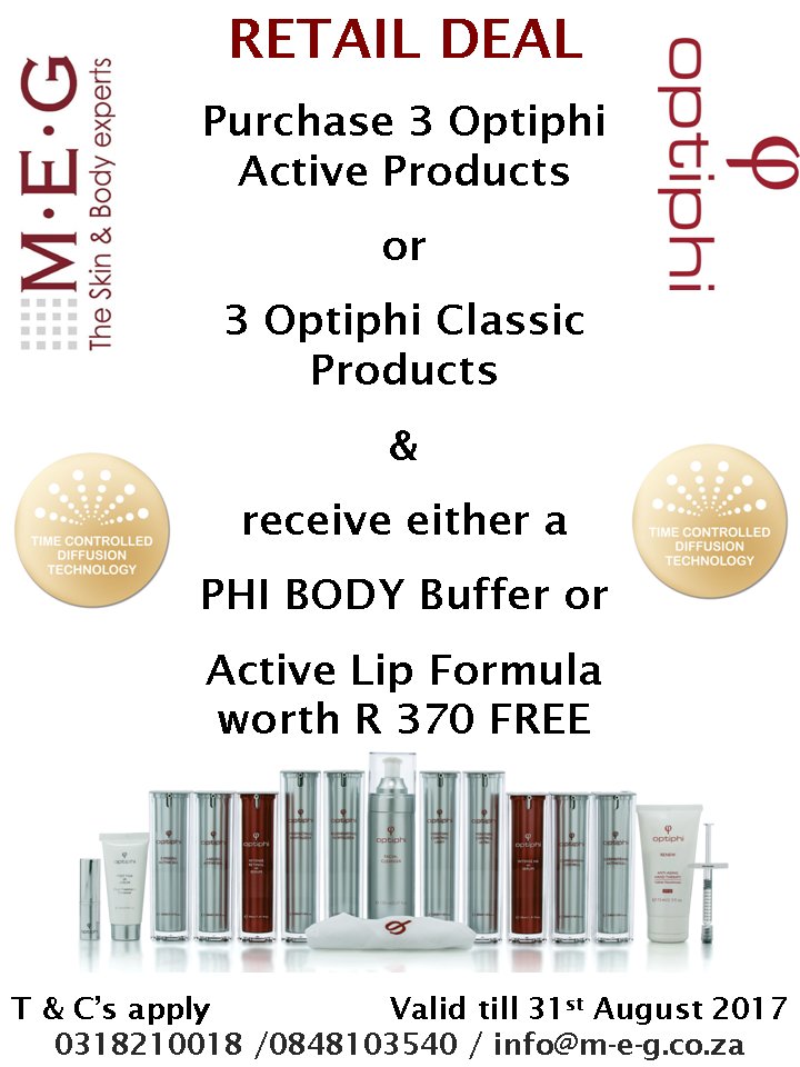 MEGSkinBody's tweet image. With just few days left for our awesome Optiphi Retail Deal be sure not to miss out!! #OptiphiDeal #MEGexperts #TimeControlled @optiphi