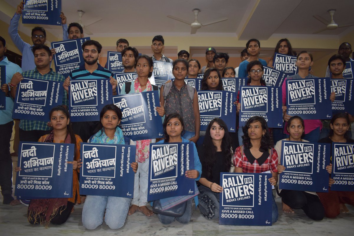 DelhiSfd's tweet photo. FROM THE WORKSHOP OF RALLY FOR RIVERS!
GIVE MISSED CALL ON 8000980009!
SAVE LIFELINES SAVE OUR RIVERS!
@ishafoundation @DelhiSfd https://t.co/BstQQJcLsK