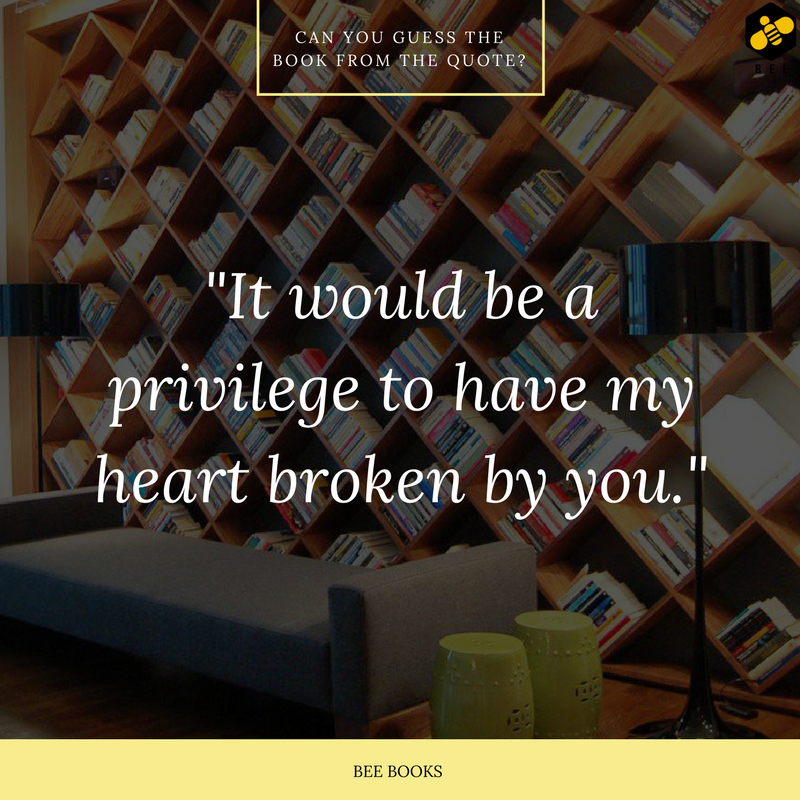Bee_Books's tweet photo. #CanYouGuess
You may be an avid reader, but can you remember which character spoke these lines?
#quotefromabook #quiz #letsplay #guesswho https://t.co/S2z6fB59r5