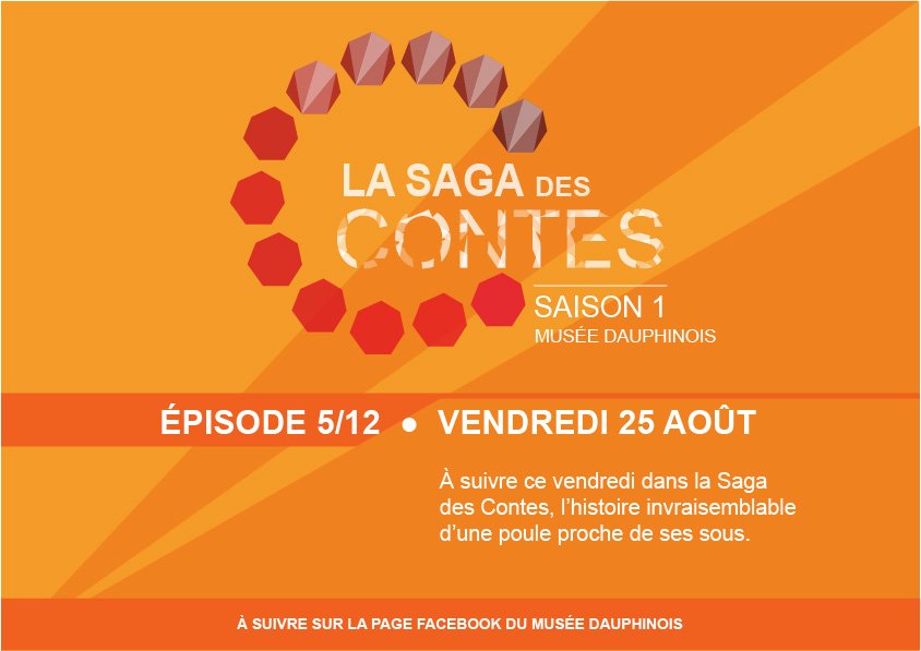 Retrouvez la #SagadesContes ce vendredi avec le
cinquième épisode ! #museedauphinois #isereculture #conte