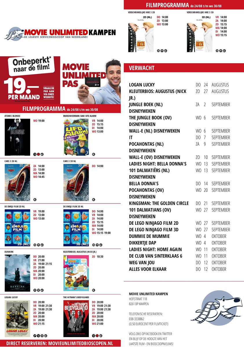 Movie Unlimited Bios (MUKampen) Twitter