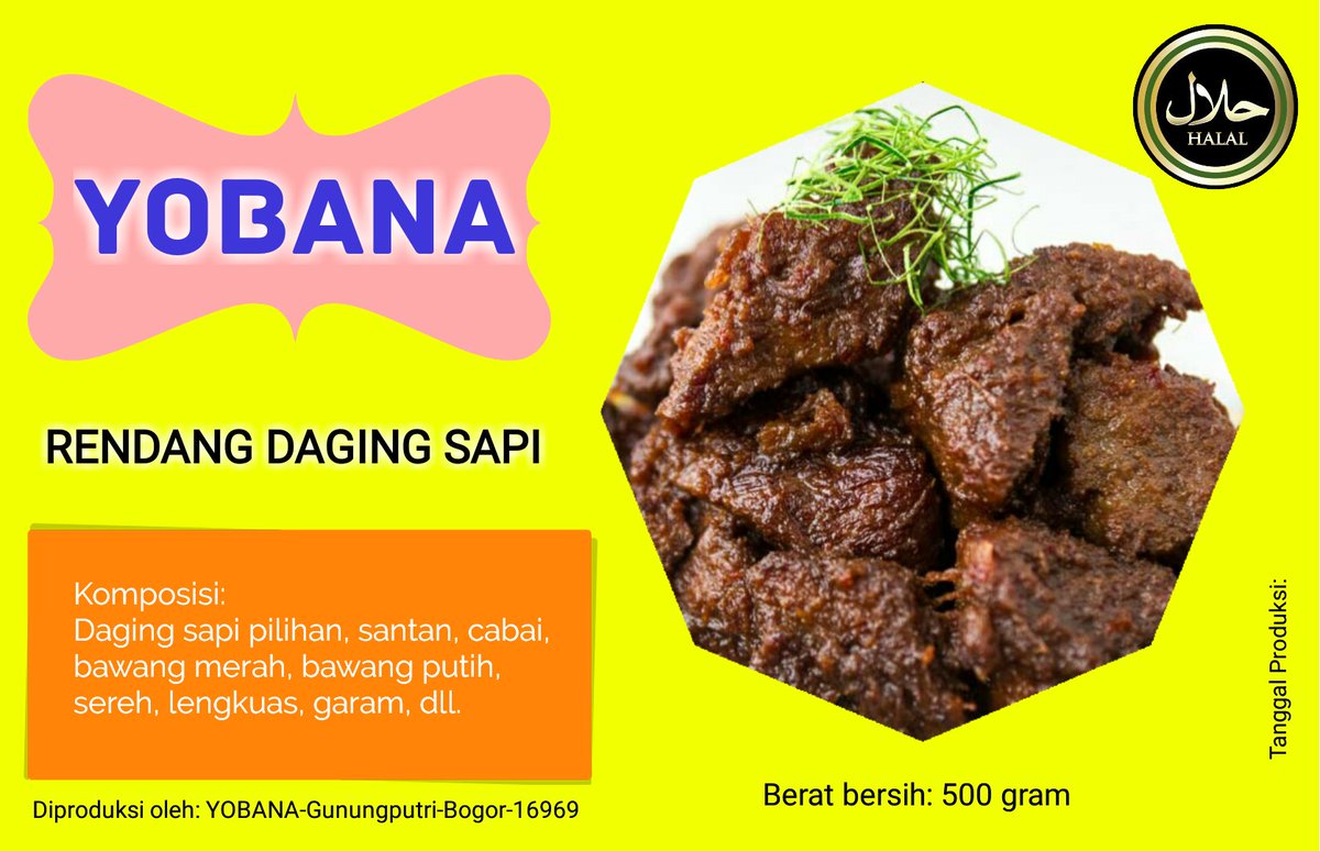 #SatuIndonesia Astra Graphia almamaterku. Ayo makan rendang Daging Sapi Asli Minang. Rasanya maknyus.Dapatkan disini tokopedia.com/yobana-randang…
