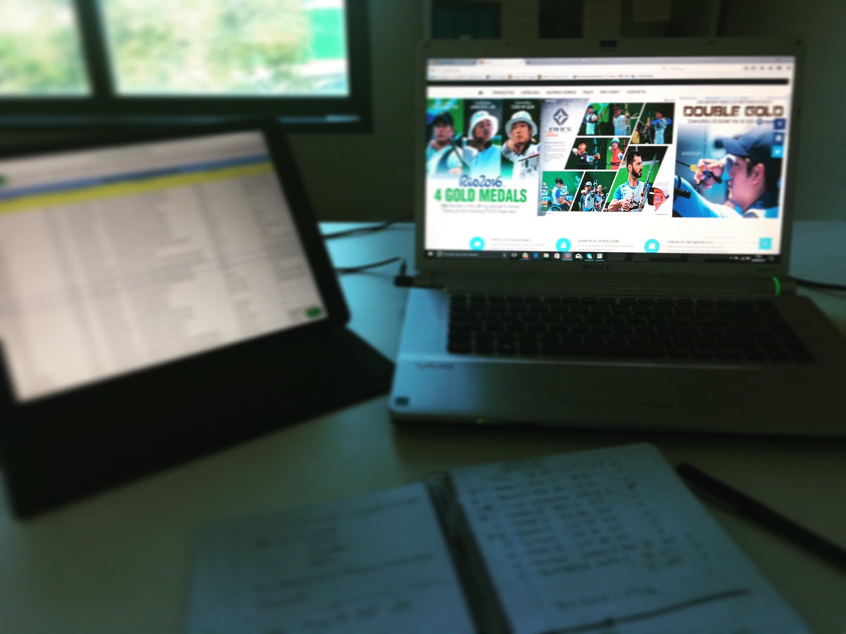 Trabajando de buena mañana en FIVICS SPAIN.<a href="/FivicsEsp/">Fivics España</a> 
💪💪💪💪

#Fivics #FivicsArchery #TiroConArco #Archery