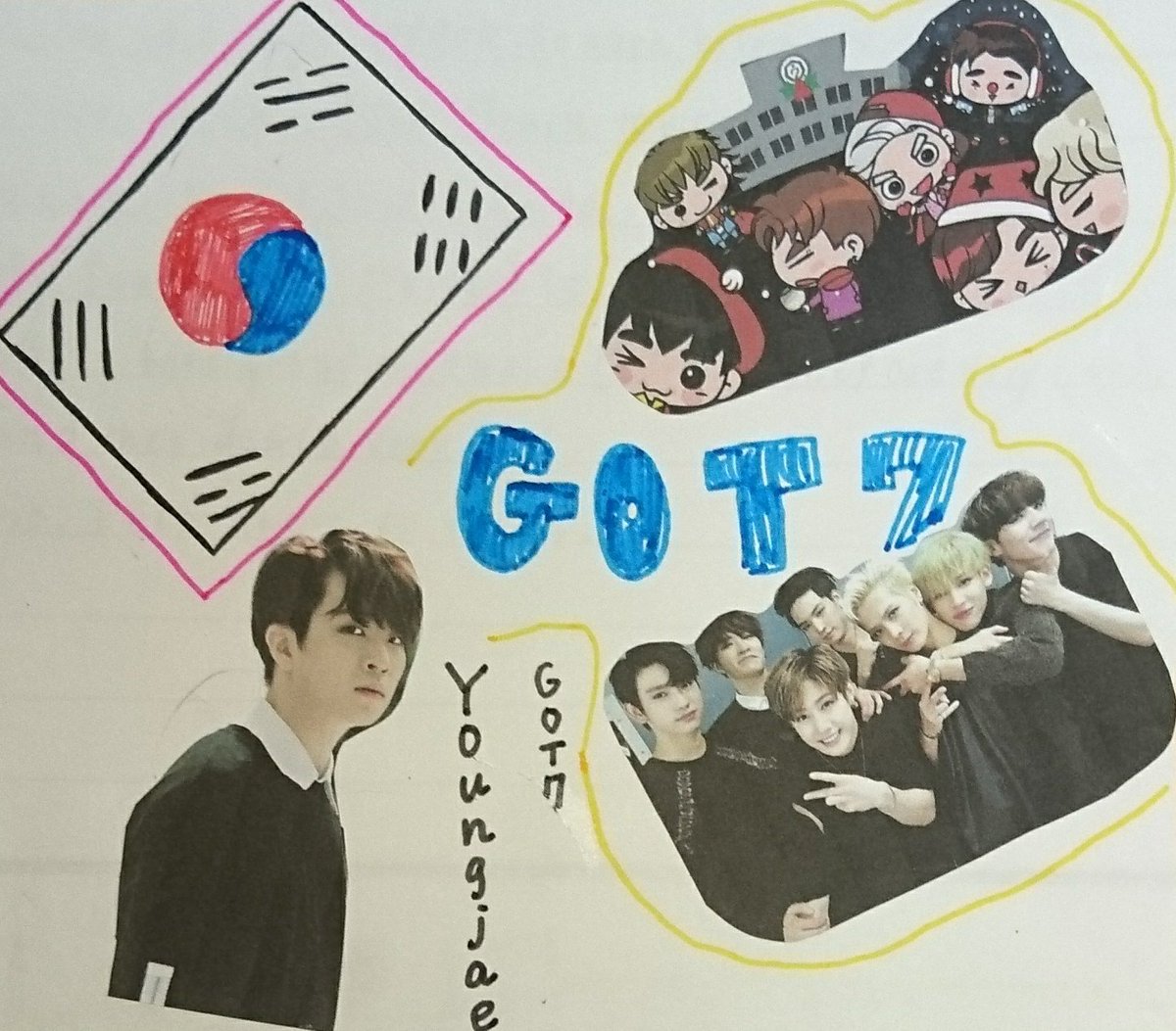 jpdpwpwpm's tweet photo. 英語の課題終わった♡
やばいよやばいよ((おほほほほ

汚いのは許して～
#FanAmryFaceOff
#IGOT7 https://t.co/fdMPozxu48