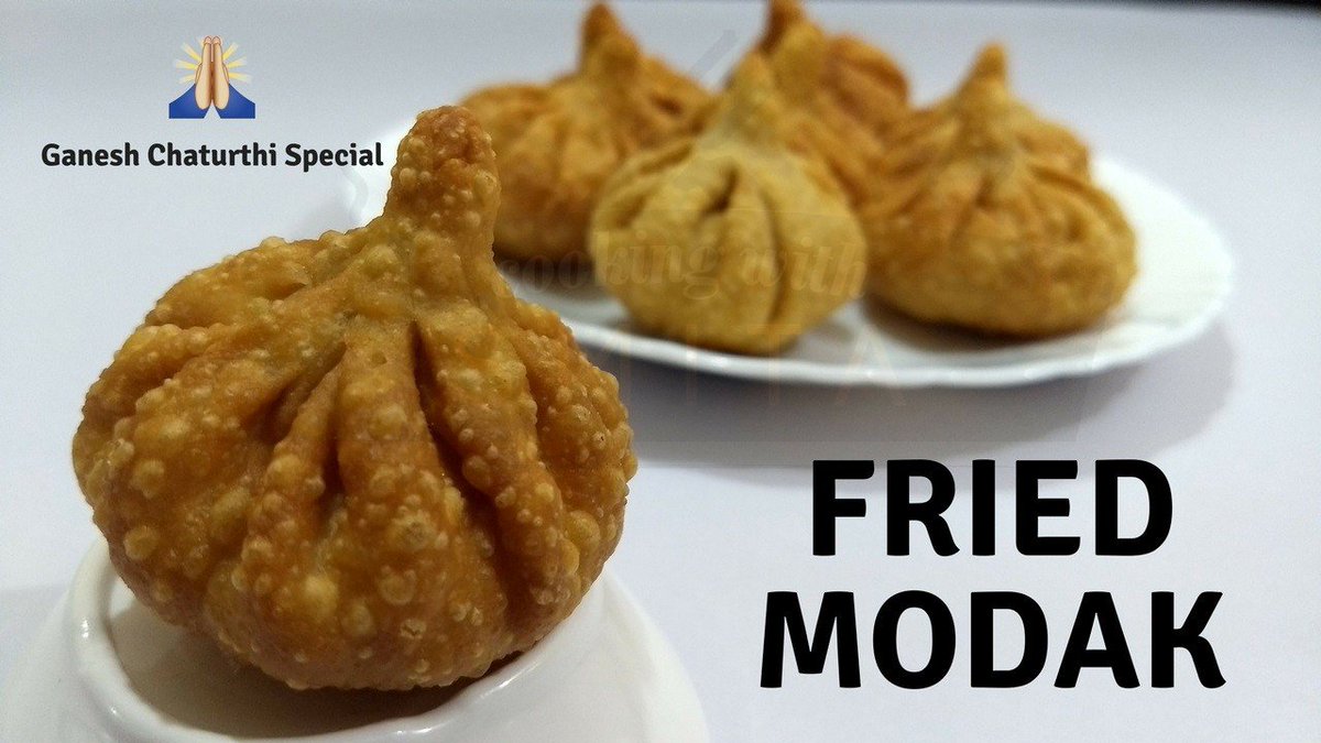 CookingwidSmita's tweet photo. Fried Modak Recipe | #GaneshChaturthi Special
Text Recipe - https://t.co/kuK79iaYCn
Video - https://t.co/mxCccp8UQh
#FriedModak #Modak https://t.co/jK8oLbrmXS