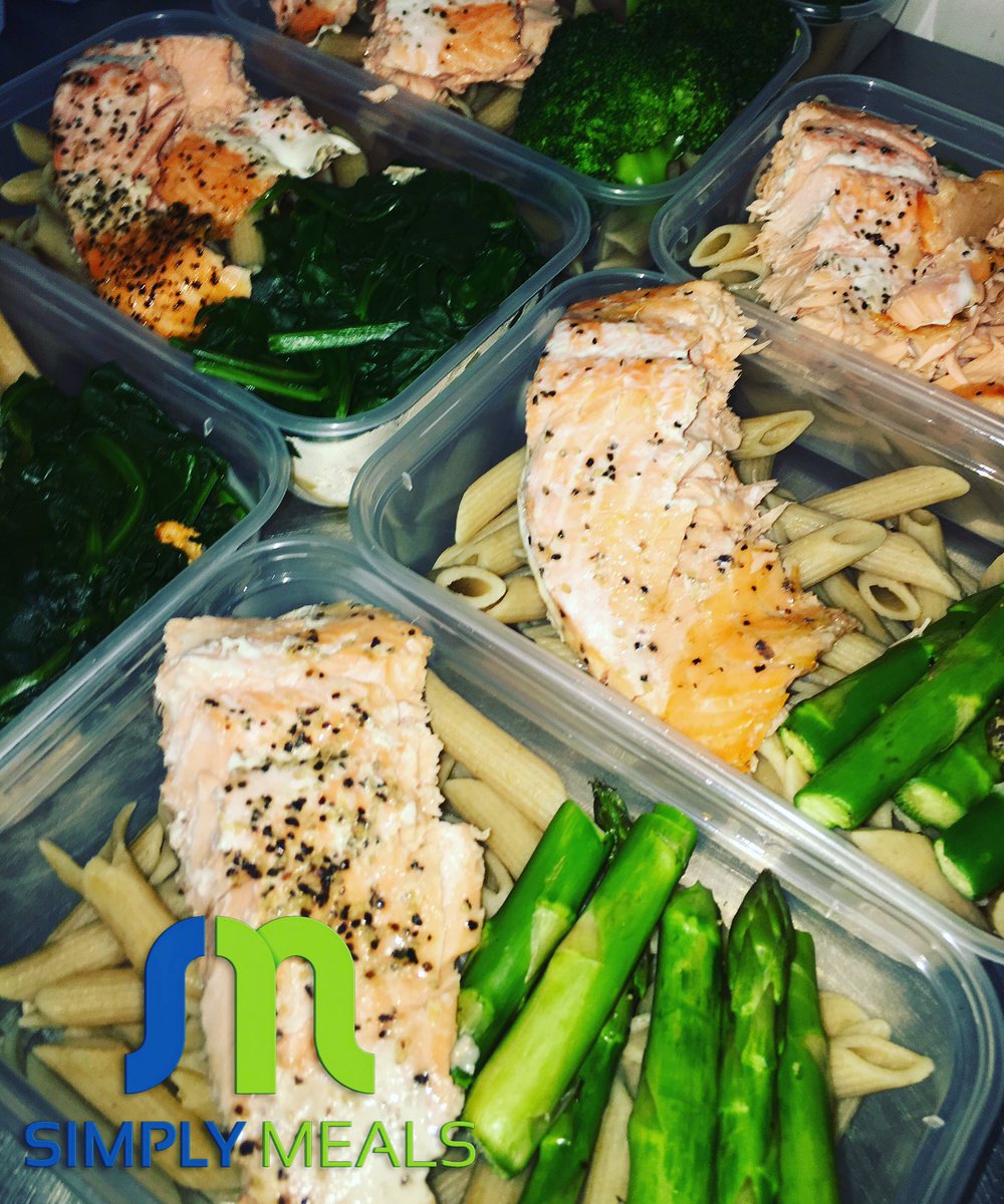 Salmon is an excellent source of high quality proteins, vitamins and minerals and contains loads of omega 3 which is good for your heart! 🐠