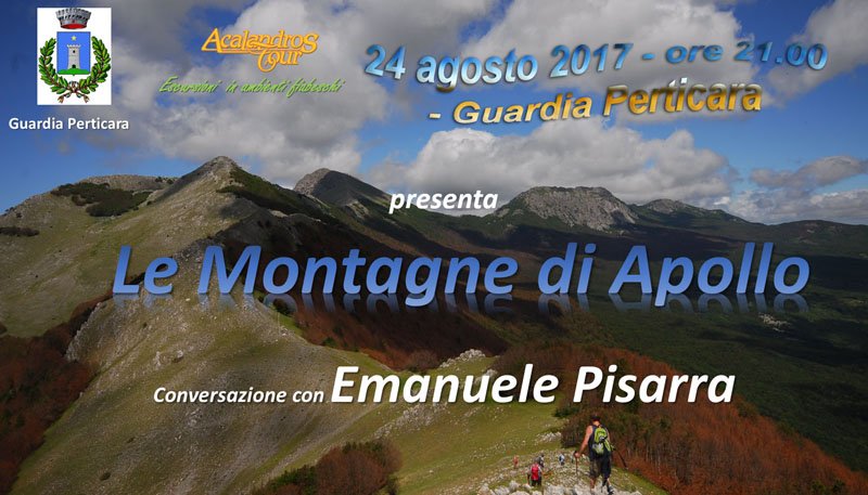 acalandros1's tweet photo. Giovedì prossimo, ore 21.00 a Guardia perticara (PZ) terrò una conversazione sulle Montagne di Apollo del  @ParcodelPollino https://t.co/0ncE6icdr3