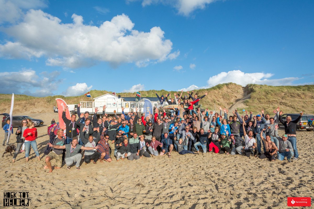 Hartstichting's tweet photo. De helden van @hoektothelder zamelden met hun kitesurfmarathon maar liefst 93.506 euro in voor onderzoek. Wat een toppers, bedankt!! https://t.co/fvoWKAALdT