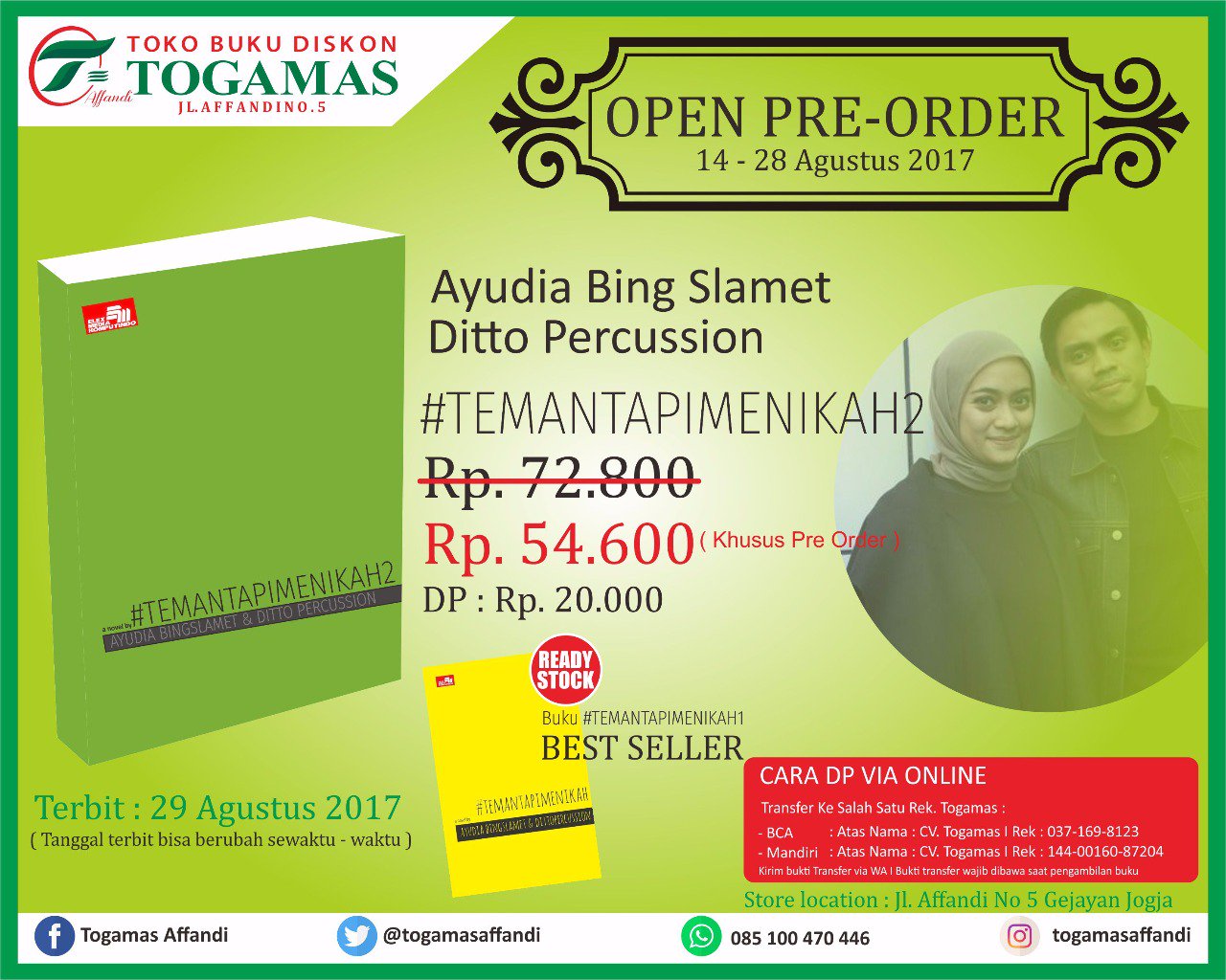 Togamas Affandi On Twitter Halo Gengs Ikut PRE ORDER
