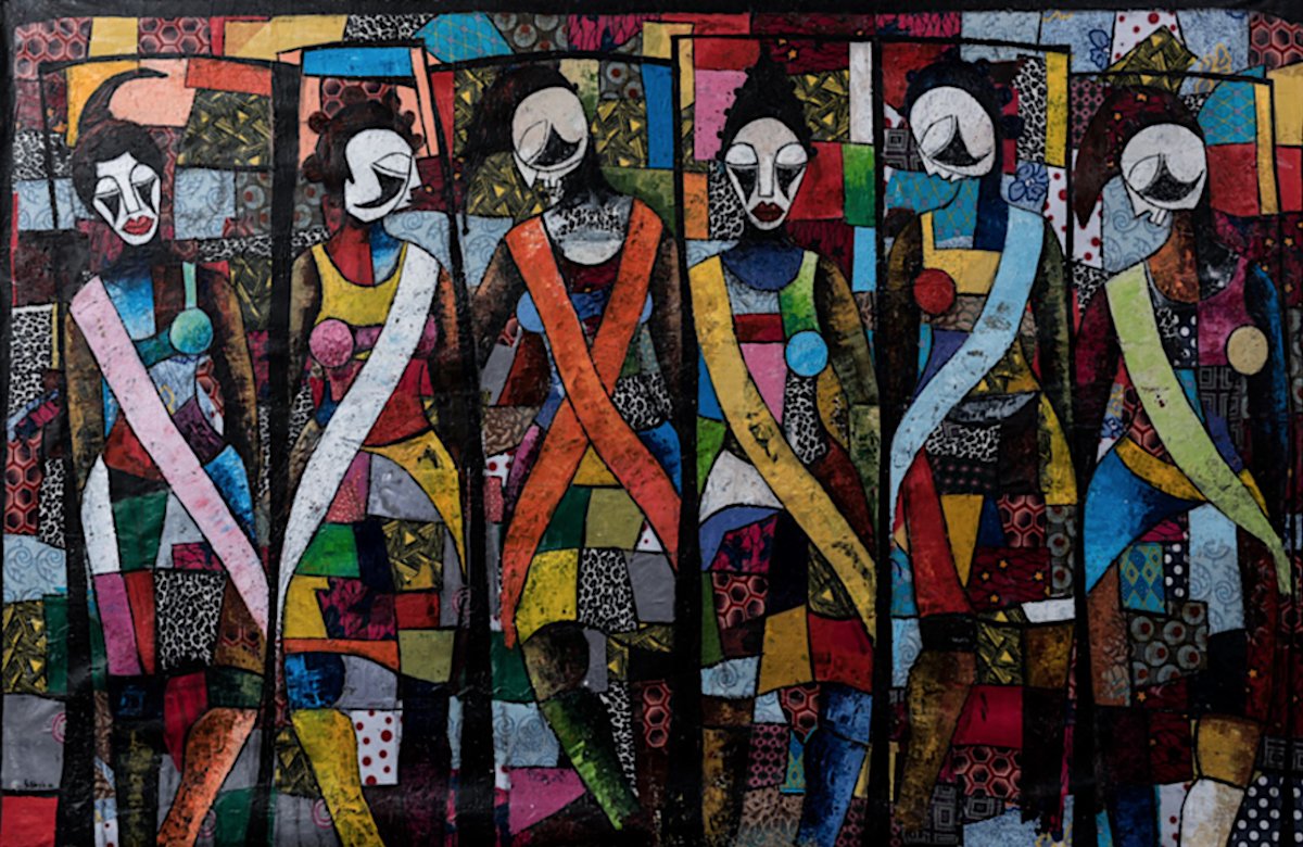 Aabru_Art's tweet photo. #GeorgeEdozie #collage #paintings unleash the energy of life, dissolving the lines between #creativity and life  https://t.co/mgIUuqBseT https://t.co/T4SmL5U0yP