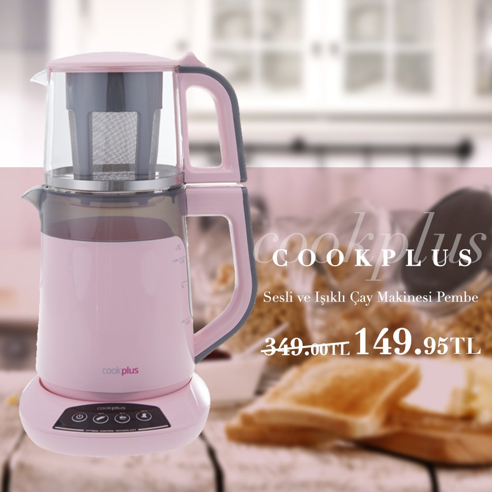 Cookplus.com on X: "💃 Cookplus Sesli ve Işıklı Çay Makinesi %57 indirimde!  🏃 Fırsatı kaçırmamak için: https://t.co/pJSjbYMTKf  https://t.co/OJpwTFNHGC" / X