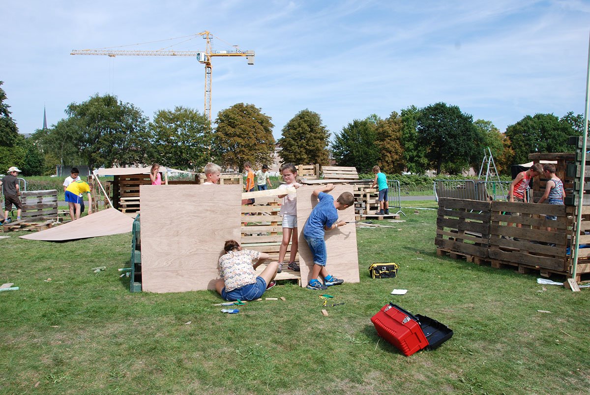 Bouwkamp in jeugdcentrum Moevement - #uitinlier #Lier