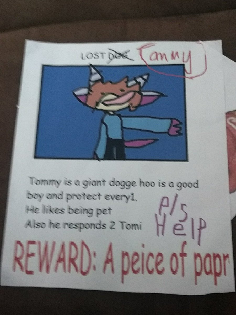 EWFlipnotes's tweet image. HES STILL MISSING