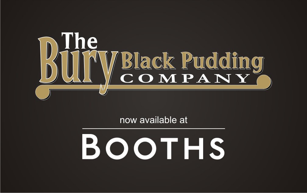 buryblackpudco's tweet image. Award winning #Bury #BlackPudding is now available in @BoothsCountry stores, pop in today and pick some up for a midweek treat.