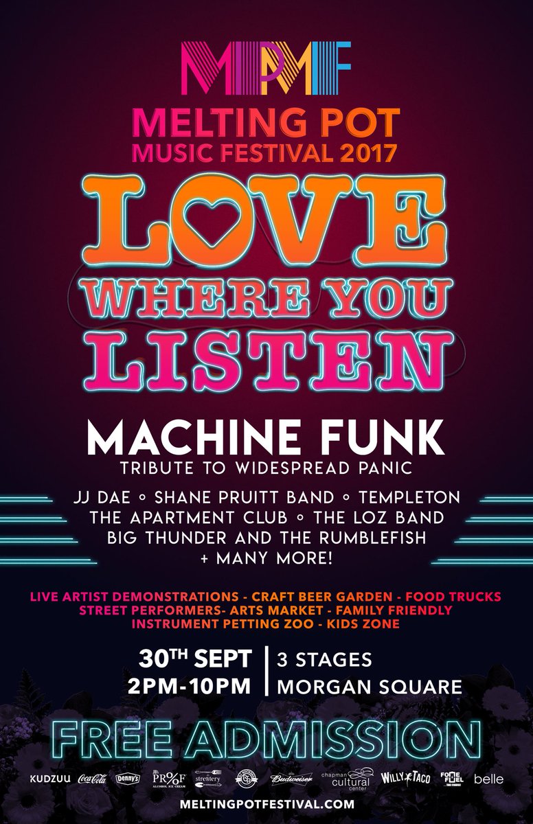 SEPTEMBER 30th
2-10pm
DOWNTOWN SPARTANBURG
#lovewhereyoulisten
#MPMF
facebook.com/events/1472024…