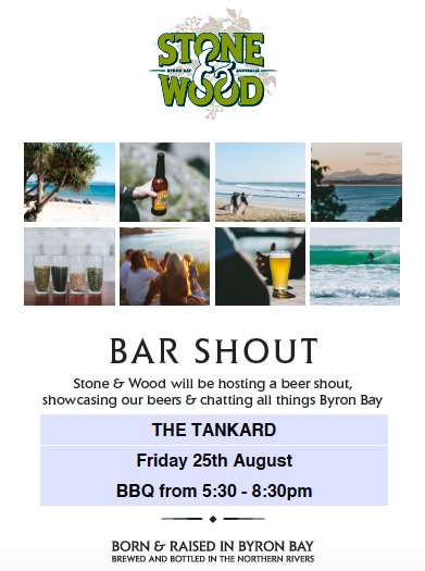 stoneandwooduk's tweet photo. Looking forward to a few beers and some BBQ with our friends #TheTankard @DraftHouseUK this Friday from 5:30pm! #kennington #barshout https://t.co/IZrYHB4NtT