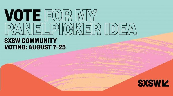 Kyle_Fabel's tweet photo. Cast your vote for the 2018 #SXSW #PanelPicker. https://t.co/TjY5IDxMgf https://t.co/sZ29RwRnOC
