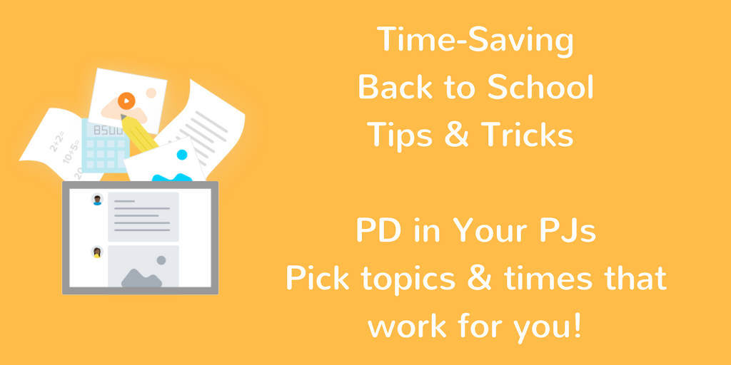 Need fresh ideas for back to school? Join us in an hour at 8am PDT! bit.ly/2vbNEMY #seesawchat