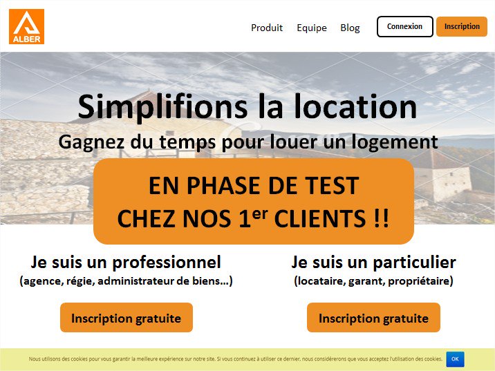 ALBER_app's tweet image. #immobilier #innovation #startup nos premières agences partenaires commencent à tester notre plateforme ALBER.IMMO  (v.0)