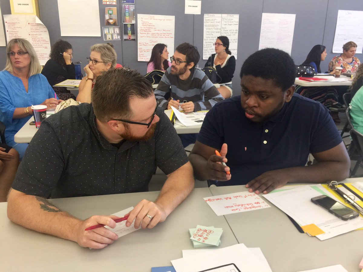 HEBREWPUBLIC's tweet photo. Special thank you to @DerrickGay for leading #diversity and #culturalcompetency workshop at Hebrew Language Academy! #hebrewpublic https://t.co/idfZxmNbMQ
