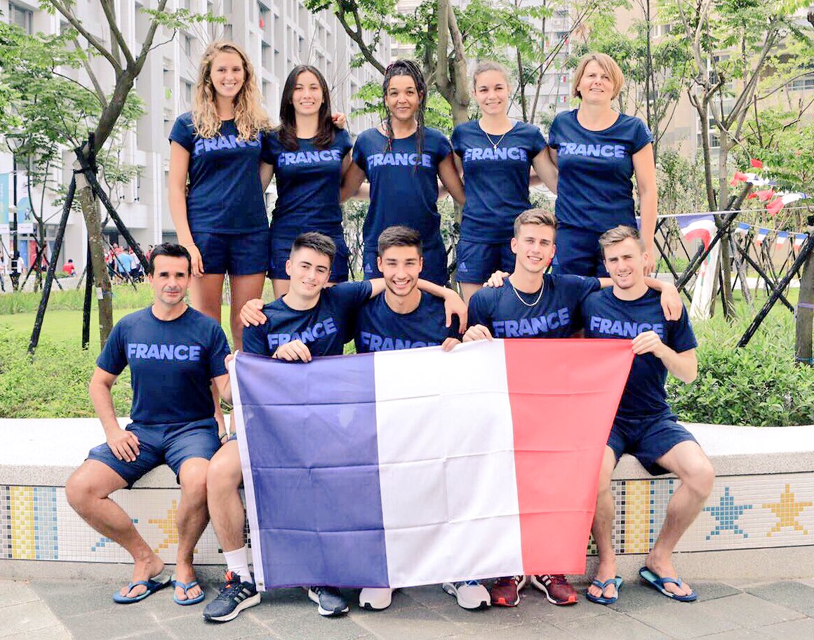 #Taipei2017 
1er match, 1ère victoire aux #Universiades 👏
🇫🇷France 5️⃣-0️⃣ Brésil🇧🇷