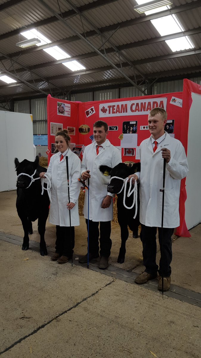 kmansfield0853's tweet photo. Team Canada made @4HOntario  @4HCanada @THERAWF @RAWFagriculture #proud Great comments from judges. Finals to come.  @natyoungstarsuk https://t.co/HstTWSVqpF
