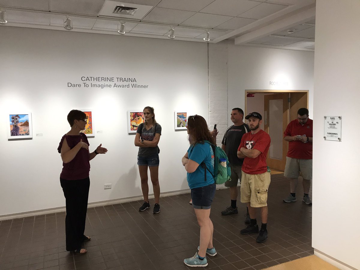TeachLife1's tweet photo. Waterworks' "Why" is to bring art to the community!  #WhatIsYourWhy #SRHS1718 https://t.co/htyfqjRtxk