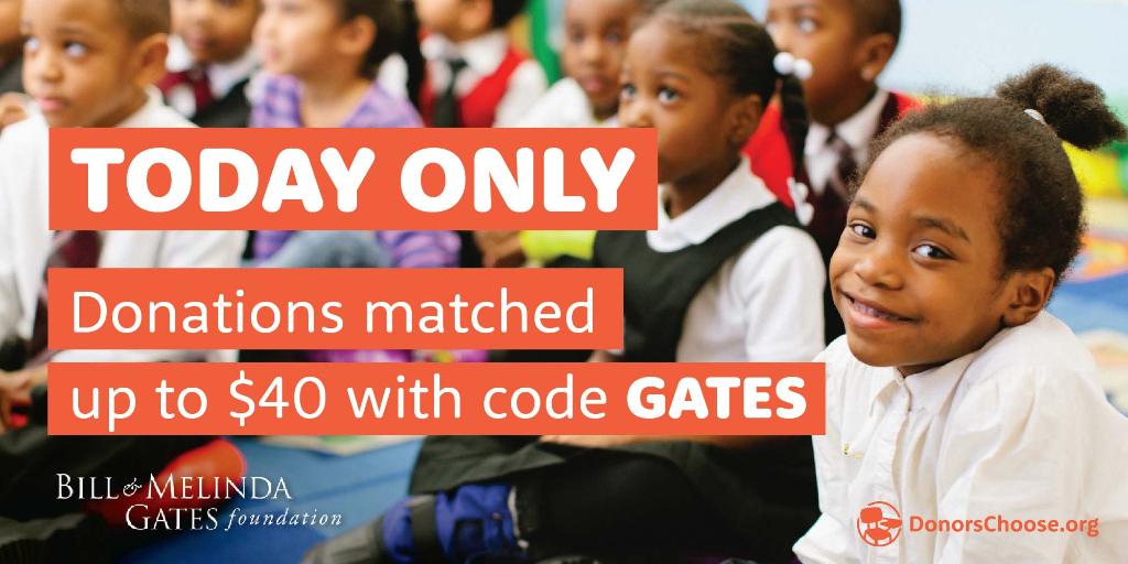 BillGates's tweet photo. Find a @DonorsChoose project that inspires you, and our foundation will help you make a bigger impact: https://t.co/kpqibQ6FaG https://t.co/lsUXpROxS9