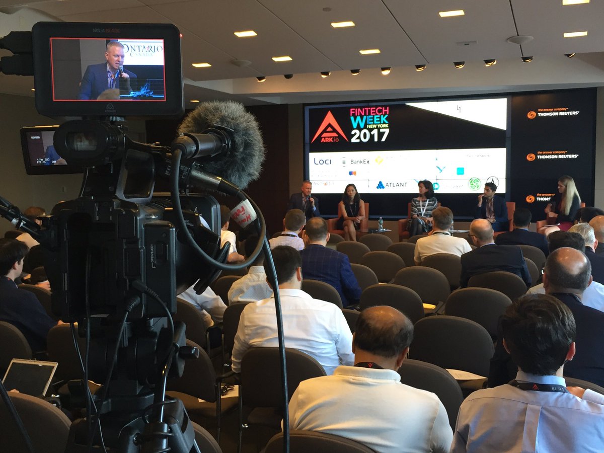 Shine Stream (@shinestream) on Twitter photo Another #FullHouse on Day 2 of 'New York FinTech Week 2017', at <a href="/thomsonreuters/">Thomson Reuters</a> in #TimesSquare, #Manhattan. #Blockchain #Bitcoin #EOS Another #FullHouse on Day 2 of 'New York FinTech Week 2017', at <a href="/thomsonreuters/">Thomson Reuters</a> in #TimesSquare, #Manhattan. #Blockchain #Bitcoin #EOS
