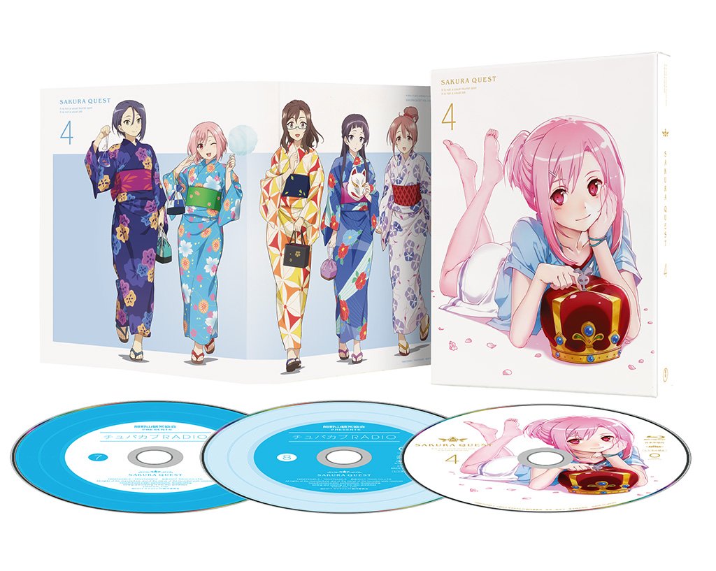 情報 Sakura Quest Dvd 情報串 新增第六卷封面 櫻花任務 Sakura Quest 哈啦板 巴哈姆特