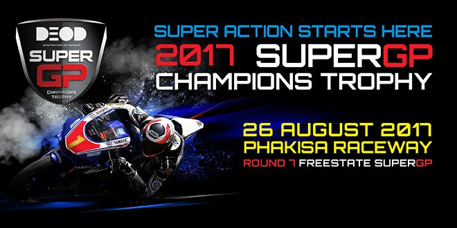 It's race day! If you haven't secured your tickets yet, you still can! Simply go to: bit.ly/2vEUJTY. See you at Phakisa Freeway!