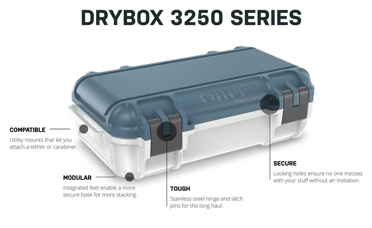 Eindelijk weer een case die de diepte in kan. Waterdicht tot 27m (ip68)! innocatch.nl/index.php?Prod… #waterdicht #otterbox #drybox