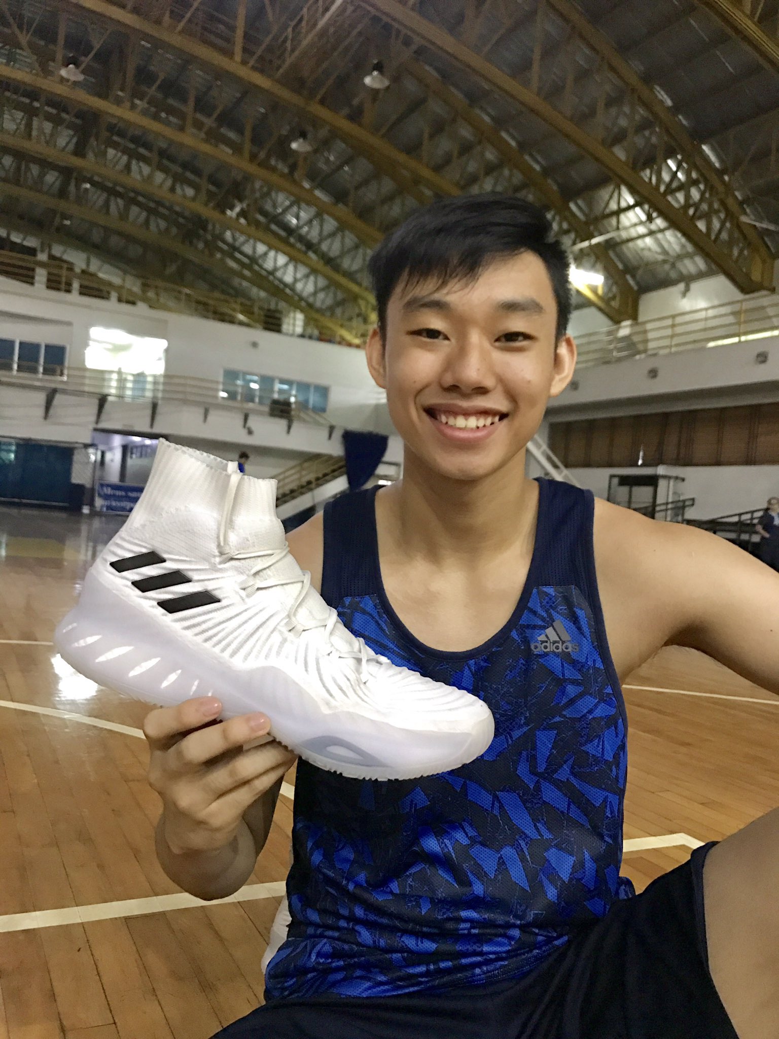 Adidas crazy explosive 2017 all white cheap