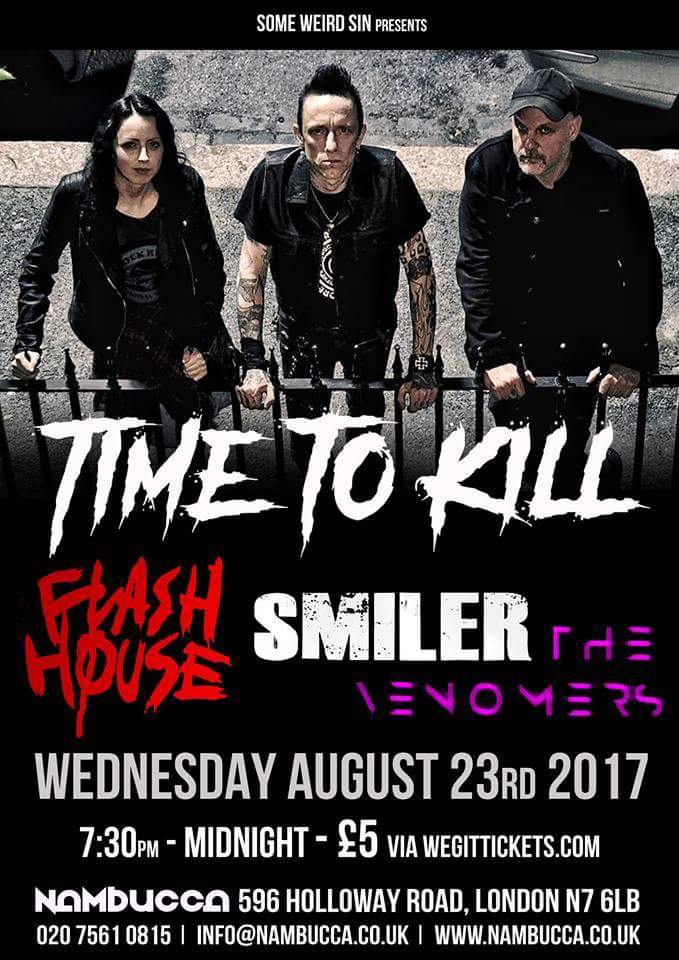 Tonight 👊
#flashhouse #rocknroll #timetokill #gig