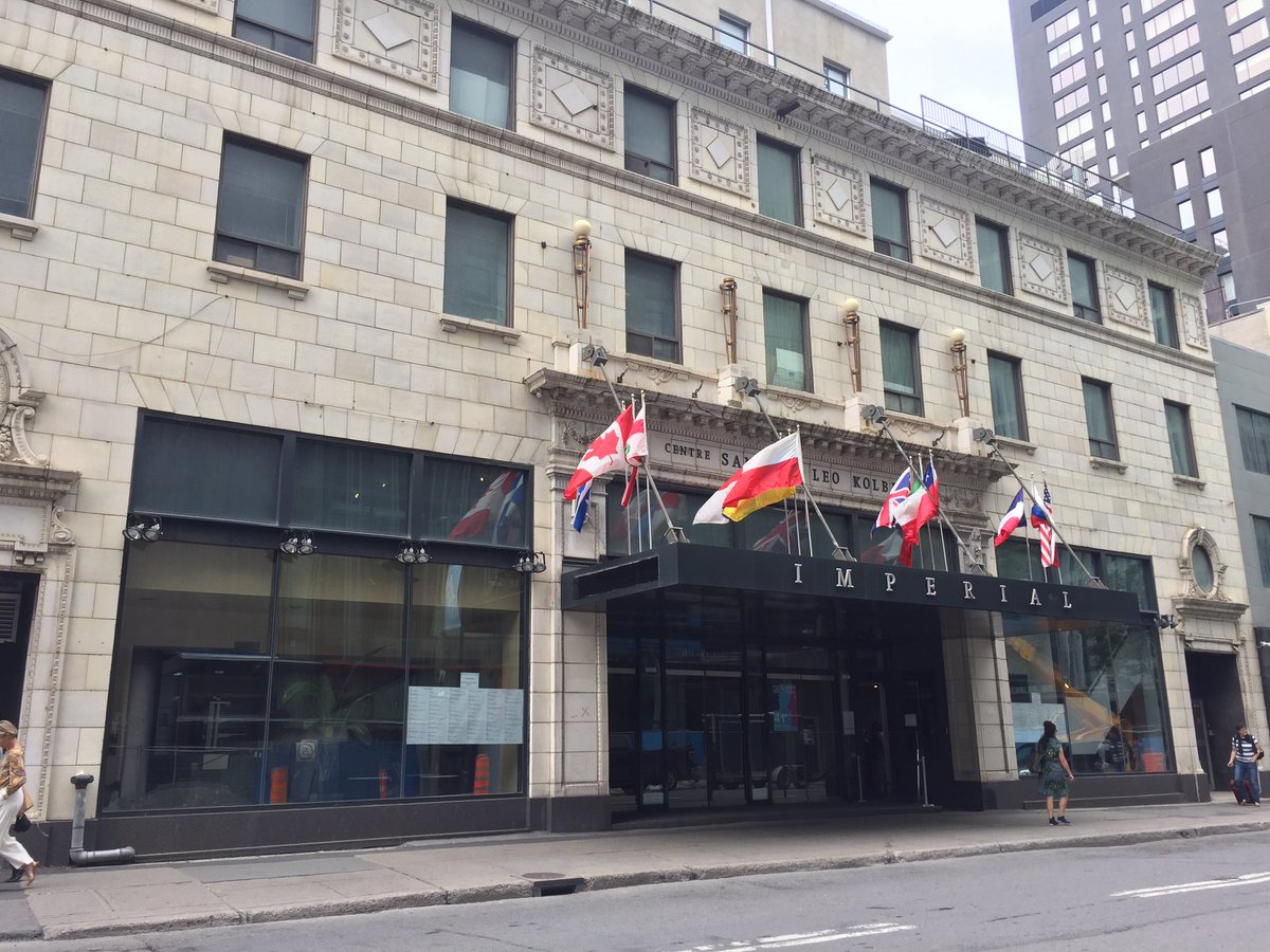 The Quebecor media company has invested in the Imperial Theatre in downtown Montreal. https://t.co/lHzmm3qF0M