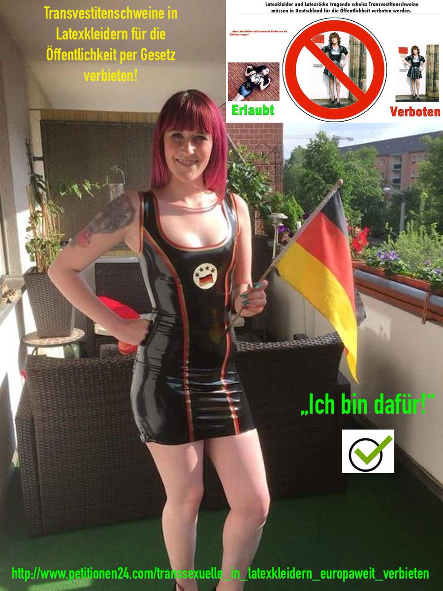 MissLatexLaura's tweet photo. Transvestiten in Latexkleidern per Gesetz für die Öffentlichkeit verbieten https://t.co/fvZbP0Uvvz #latexkleid #promi #big #brother https://t.co/urvDD3C106