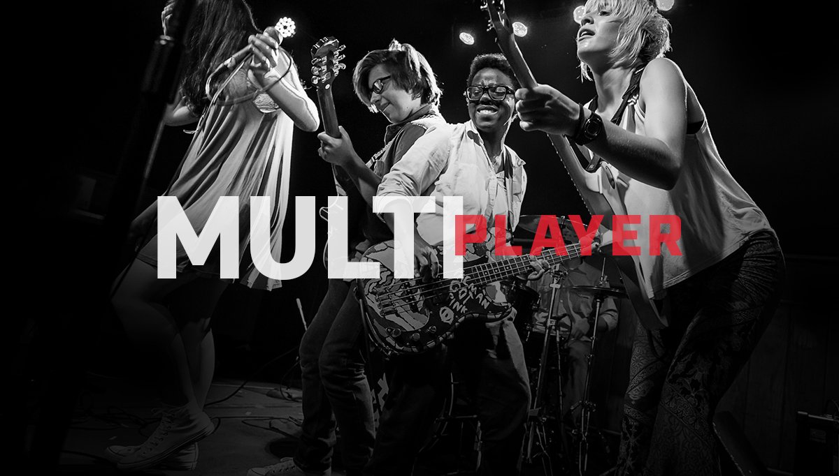 At School of Rock, kids play  instruments, not game controllers. They don’t download garage band, they  form one.