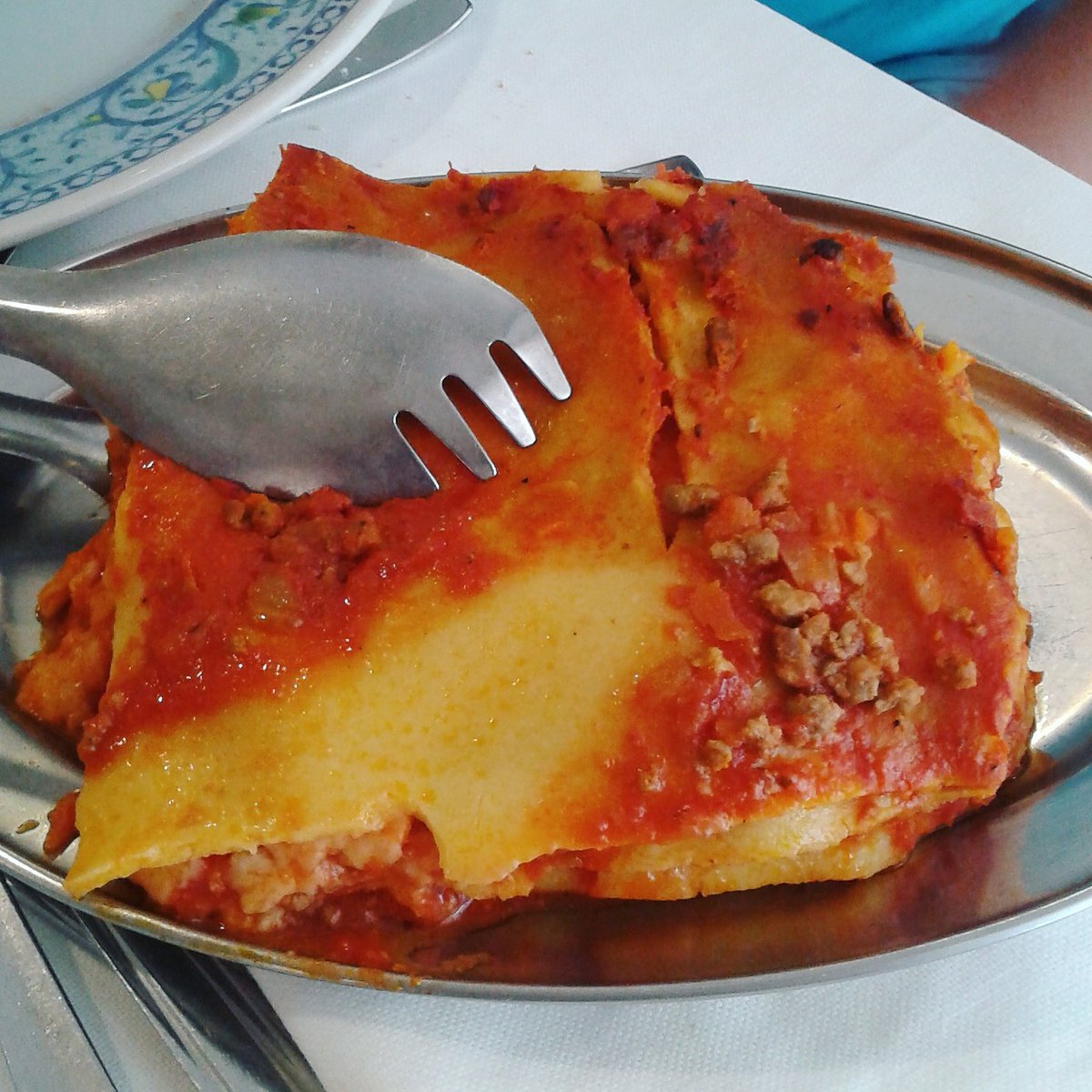 YourEasyComm's tweet image. How many likes for the real #Italian  lasagna? Ragù sauce, mozzarella cheese and love #food #foodie #yummymummies