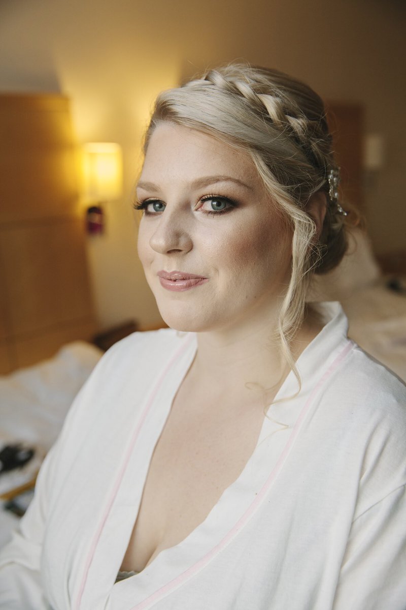 Stunning bride Vicky #bolton #makeup #makeupartist #bride