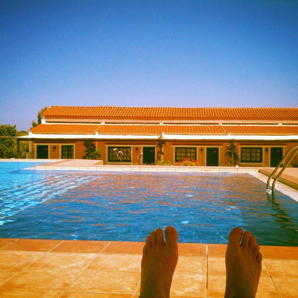 <a href="/markdoverdj/">Mark dover</a> <a href="/Time1075_FM/">Time 107.5</a> loving the tunes poolside via tune in radio in #Crete perfect combination sun 🌞sounds 🎶n 🍺