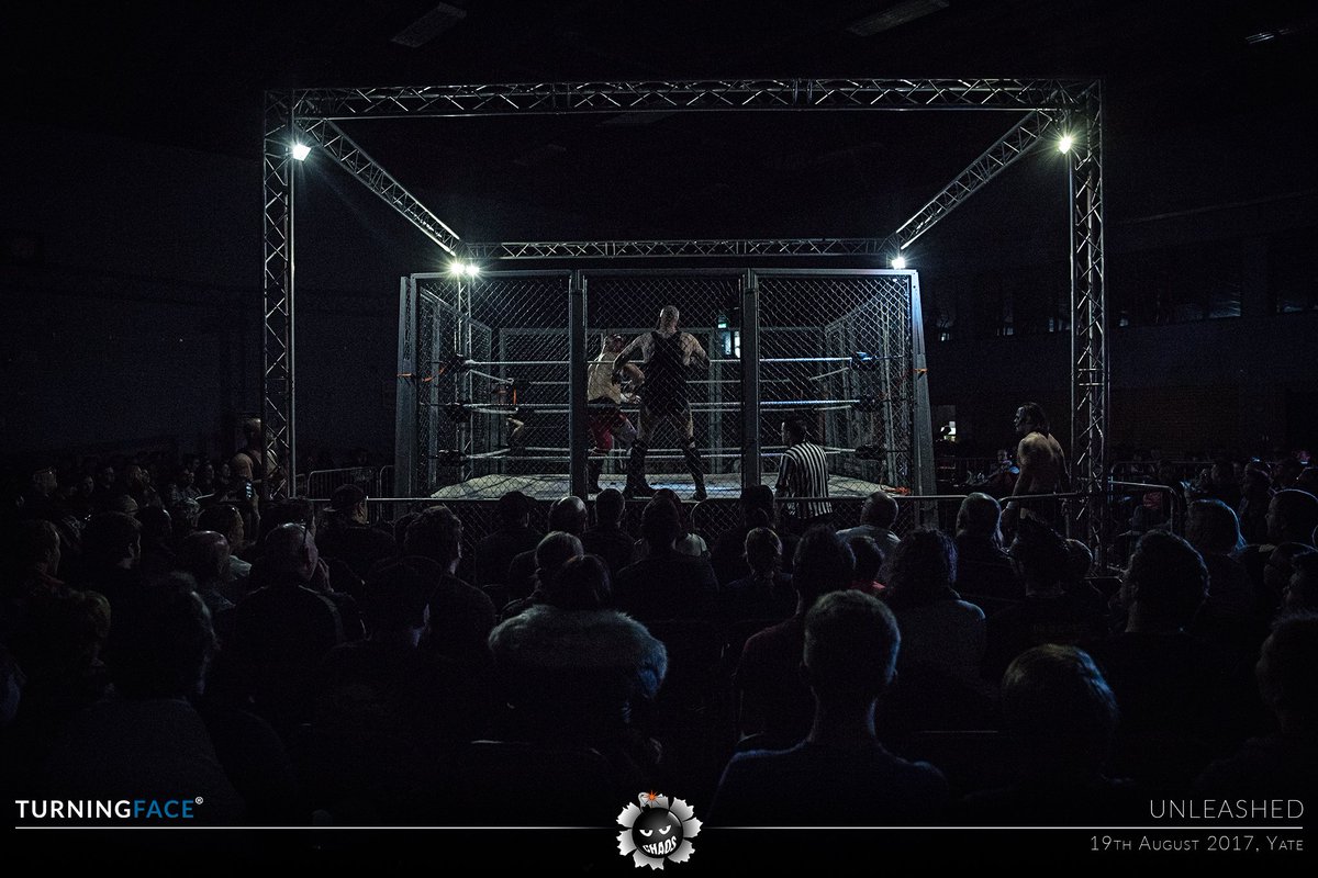 thatjimmaitland's tweet image. #ChaosUnleashed 1/7 #CageMatch Akuma-Gun vs. The Brotherhood. Full album - goo.gl/ZNiS1S