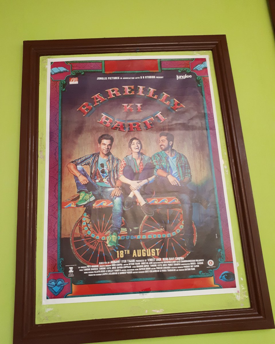Saw  #BareillyKiBarfi in Goodlands (Mauritius)  today: I THOROUGHLY ENJOYED IT!!!FANTASTIC movie with NATURAL performances from the team!!