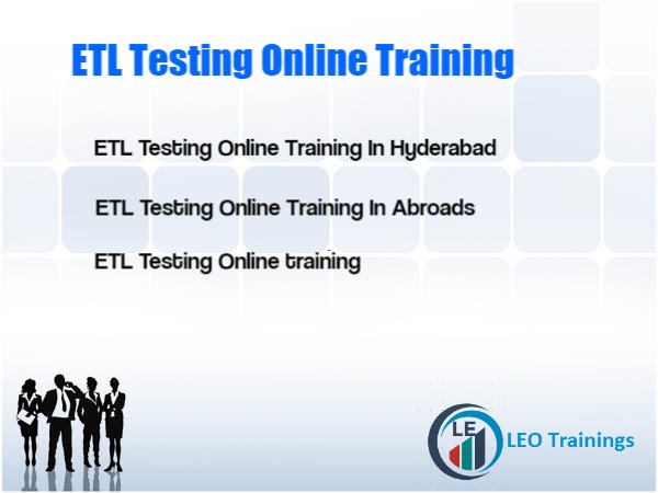 leotrainings's tweet image. #etl_testing online training
#24/7 technical support
#No1 online training institute
ow.ly/WKCa30eCeln